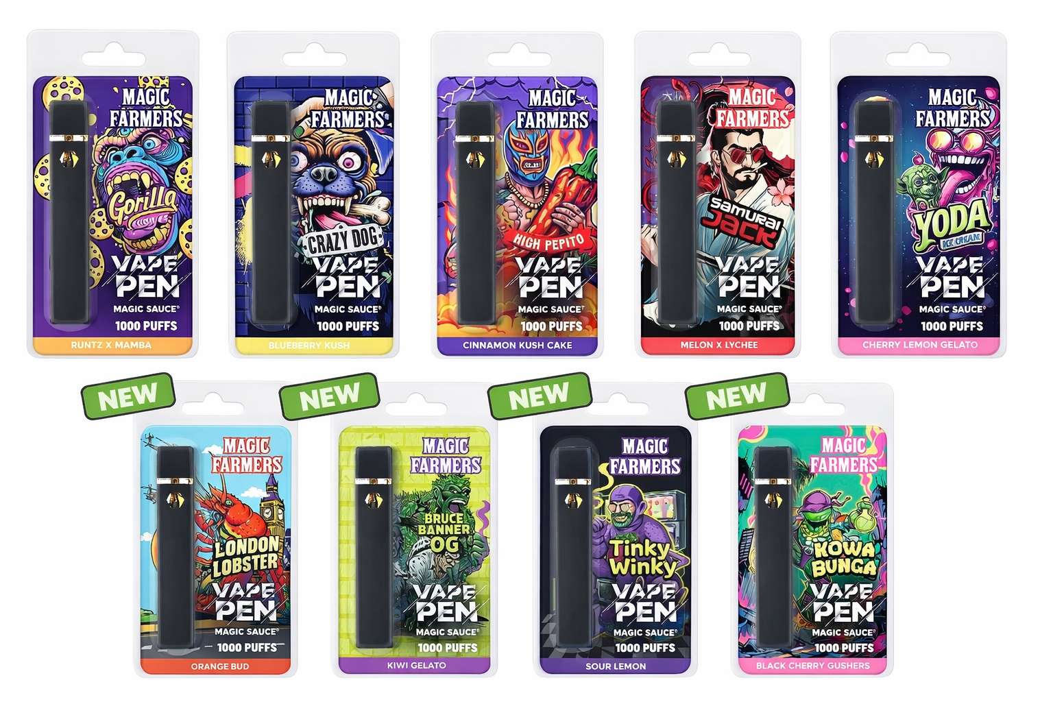 Vape Magic ORANGE BUD 1000 puff