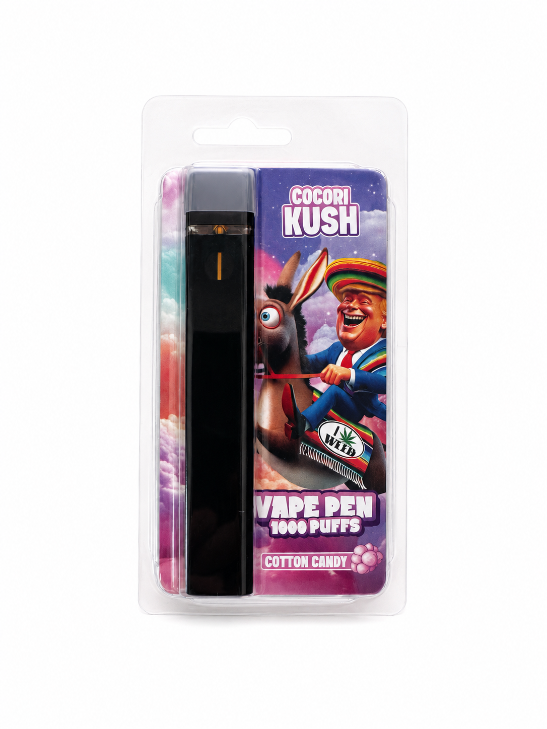 Vape OH + 1000 PUFFS COTTON CANDY