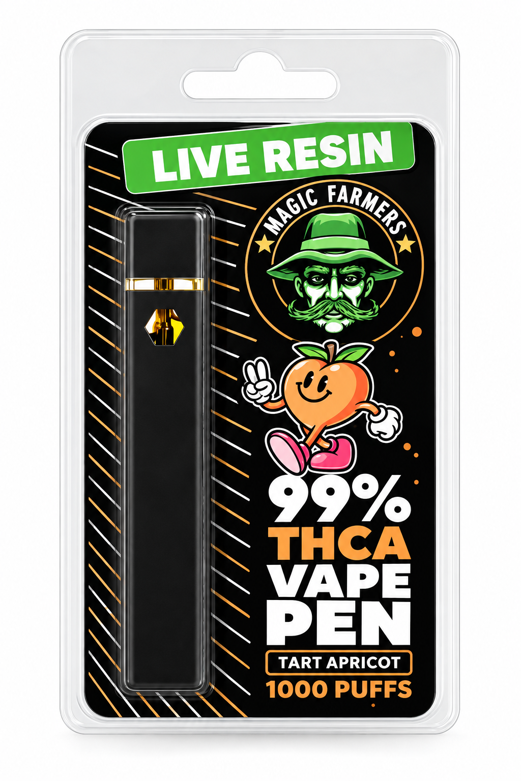 Vape Thca TART APRICOT 1000 puff